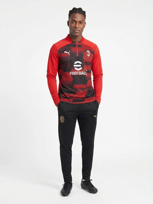 AC MILAN SVART OCH RÖD TRÄNINGSDRESS II
