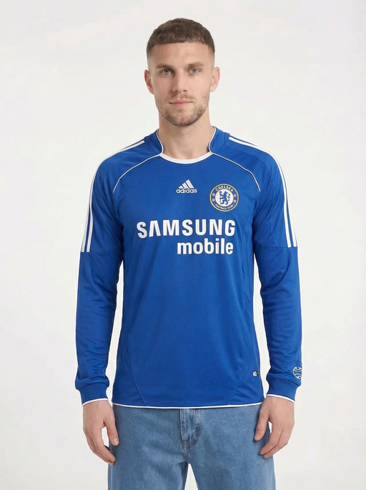 CHELSEA FC 2006-07 LÅNGÄRMAD KLASSISK KIT