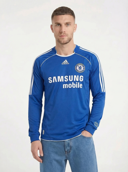 CHELSEA FC 2006-07 LÅNGÄRMAD KLASSISK KIT