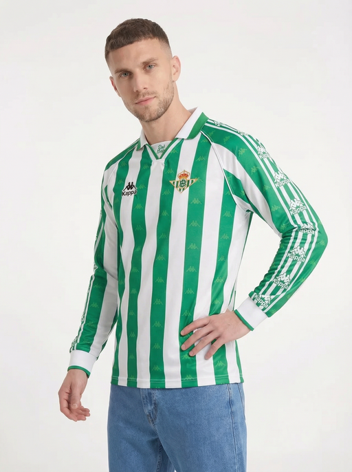 KLASSISK CR BETIS BALOMPIE LÅNGÄRMAD KIT 1995-97