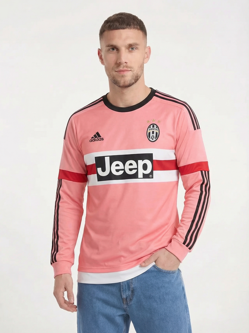 JUVENTUS TURIN BORTA LÅNGÄRMAD KLASSISK KIT 2015-16