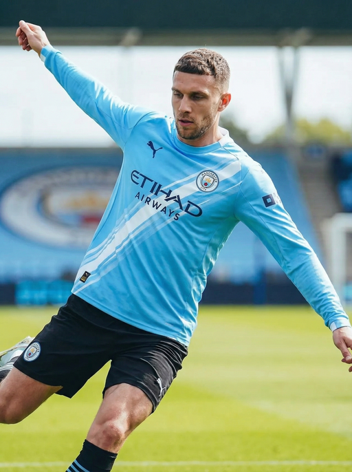 MANCHESTER CITY 2025/26 LÅNGÄRMAD HEMMA KIT