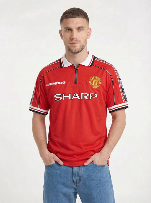 MANCHESTER UNITED 1998-99 HEMMA KIT