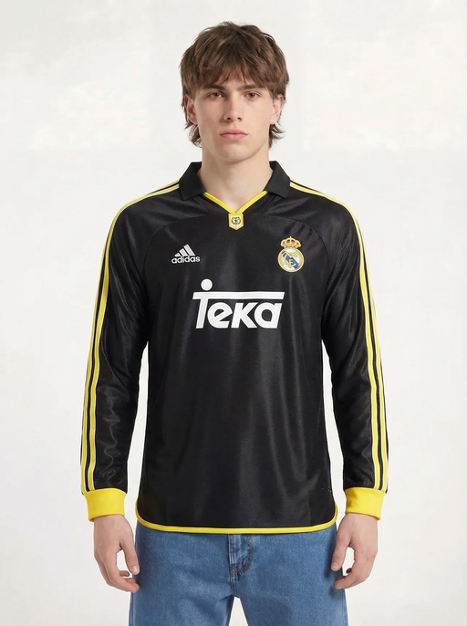 REAL MADRID KLASSISK LÅNGÄRMAD KIT 1998-99
