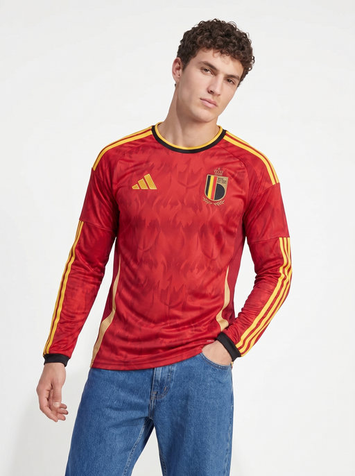 BELGIEN 2026 LÅNGÄRMAD HEMMA KIT