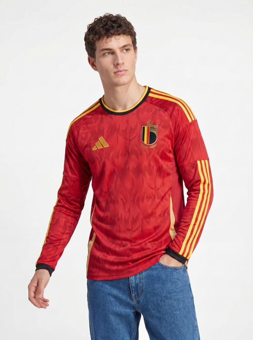 BELGIEN 2026 LÅNGÄRMAD HEMMA KIT