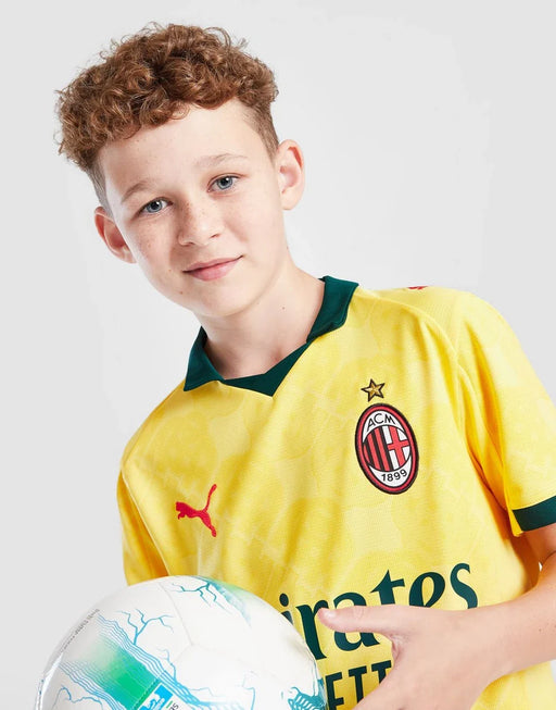 PUMA AC MILAN 2025/26 TREDJE KIT JUNIOR