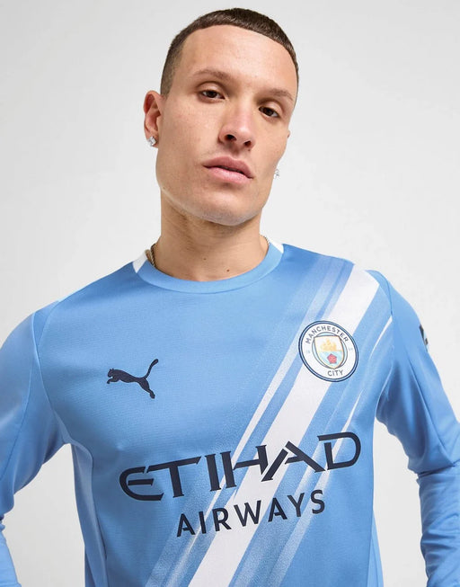 PUMA MANCHESTER CITY FC 2025/26 LÅNGÄRMAD HEMMA KIT