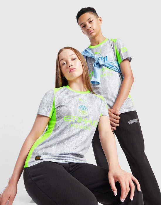PUMA MANCHESTER CITY FC 2025/26 TREDJE KIT JUNIOR