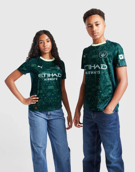 PUMA MANCHESTER CITY FC 2025/26 FJÄRDE KIT JUNIOR
