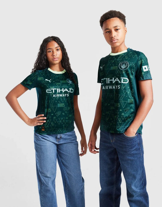 PUMA MANCHESTER CITY FC 2025/26 FJÄRDE KIT JUNIOR