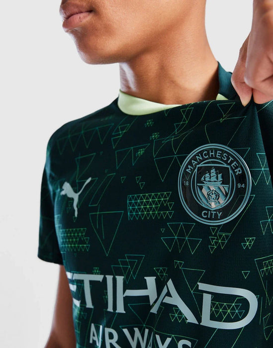 PUMA MANCHESTER CITY FC 2025/26 FJÄRDE KIT JUNIOR