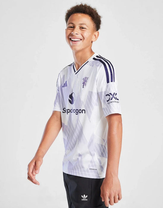 ADIDAS MANCHESTER UNITED FC 2025/26 BORTA KIT JUNIOR