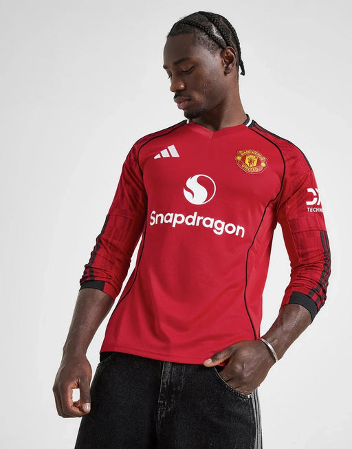 ADIDAS MANCHESTER UNITED FC 25/26 LÅNGÄRMAD HEMMA KIT