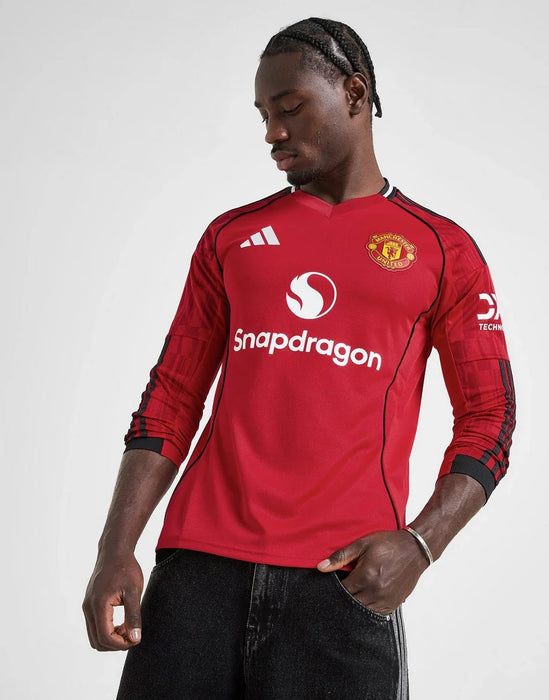 ADIDAS MANCHESTER UNITED FC 25/26 LÅNGÄRMAD HEMMA KIT