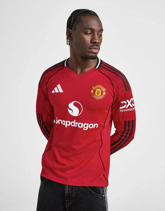 ADIDAS MANCHESTER UNITED FC 25/26 LÅNGÄRMAD HEMMA KIT