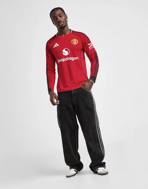 ADIDAS MANCHESTER UNITED FC 25/26 LÅNGÄRMAD HEMMA KIT