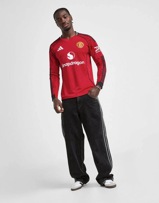 ADIDAS MANCHESTER UNITED FC 25/26 LÅNGÄRMAD HEMMA KIT