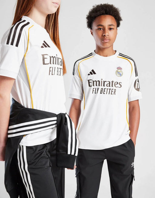 ADIDAS REAL MADRID 2025/26 HEMMA KIT JUNIOR