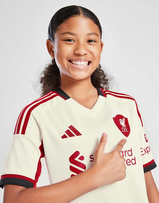 ADIDAS LIVERPOOL FC 2025/26 BORTA KIT JUNIOR
