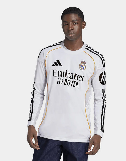 ADIDAS REAL MADRID 25/26 LÅNGÄRMAD HEMMA KIT