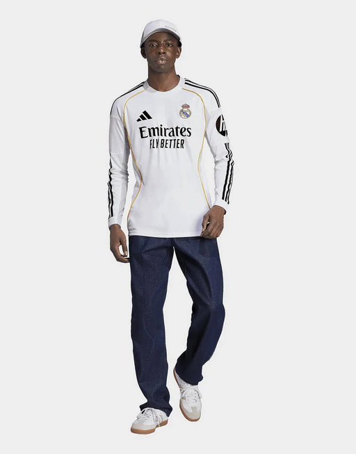 ADIDAS REAL MADRID 25/26 LÅNGÄRMAD HEMMA KIT