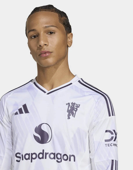 ADIDAS MANCHESTER UNITED 25/26 LÅNGÄRMAD BORTA KIT